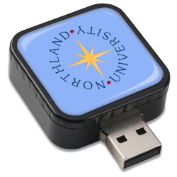 View a larger, more detailed picture of the Swivel Cube USB Drive - 2GB