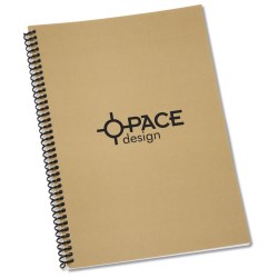 View a larger, more detailed picture of the Spiral Matte Laminated Notebook - 10 x 7 