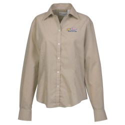 View a larger, more detailed picture of the Van Heusen End on End Dress Shirt - Ladies 