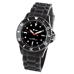 View a larger, more detailed picture of the Colorful Silicone Strap Watch