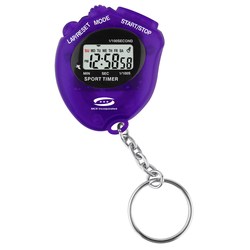 View a larger, more detailed picture of the Stopwatch Keyring - Closeout