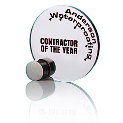 View a larger, more detailed picture of the Celebrate Acrylic Award - Silver Base