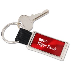 View a larger, more detailed picture of the Rectangular Sunburst Key Tag