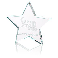 View a larger, more detailed picture of the Star Crystal Award - 5 