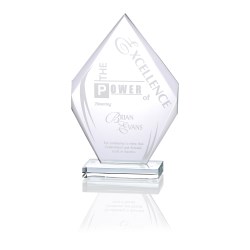 View a larger, more detailed picture of the Inspire Starfire Glass Award - 10 