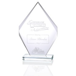 View a larger, more detailed picture of the Inspire Starfire Glass Award - 12 