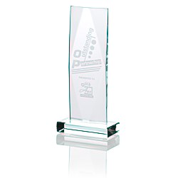 View a larger, more detailed picture of the Captivate Starfire Glass Award - 9 