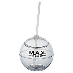 View a larger, more detailed picture of the Fiesta Ball Tumbler w Straw - 22 oz 