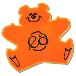 View a larger, more detailed picture of the Reflective Clipster - Bear