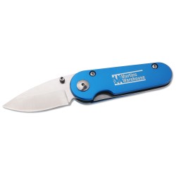 View a larger, more detailed picture of the Stainless Steel Pocket Knife - Closeout