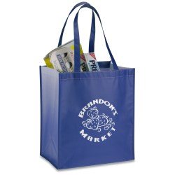 View a larger, more detailed picture of the Impressions Laminated Shopper - Closeout