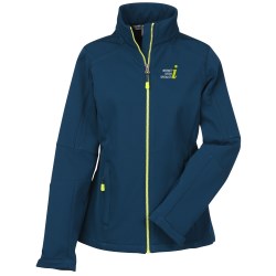 View a larger, more detailed picture of the Escalate Soft Shell Jacket - Ladies 