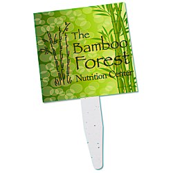 View a larger, more detailed picture of the Grow Stick Mini Hand Fan - Square