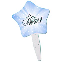 View a larger, more detailed picture of the Grow Stick Mini Hand Fan - Star
