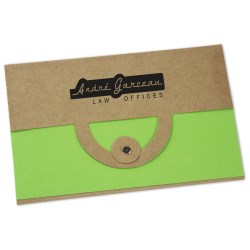 View a larger, more detailed picture of the Two-Tone Locking Note & Flag Set - 24 hr