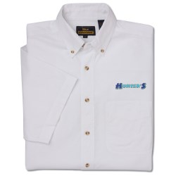 View a larger, more detailed picture of the Short Sleeve Poplin Shirt - Men s - Closeout