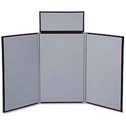 View a larger, more detailed picture of the Fold N Go Tabletop Display - 4 - Blank - 24 hr