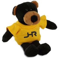 View a larger, more detailed picture of the Mascot Beanie Animal - Black Bear - 24 hr