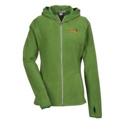 View a larger, more detailed picture of the Port Authority Microfleece Full Zip Hoodie - Ladies 