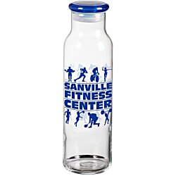 View a larger, more detailed picture of the Vibe Glass Bottle w Tritan Lid - 22 oz 