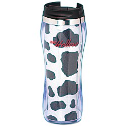 View a larger, more detailed picture of the Hollywood Travel Tumbler - Cow - 14 oz 