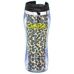View a larger, more detailed picture of the Hollywood Travel Tumbler - Leopard - 14 oz 