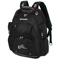 View a larger, more detailed picture of the Wenger Scan Smart Tech Laptop Backpack