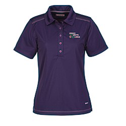 View a larger, more detailed picture of the Dunlay MicroPoly Textured Polo - Ladies 