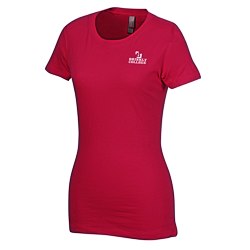 View a larger, more detailed picture of the Next Level 3 7 oz Perfect Tee - Ladies 