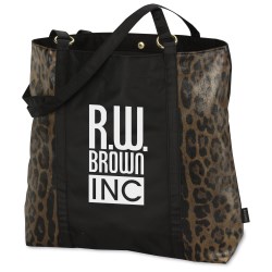 View a larger, more detailed picture of the Instincts Fashion Tote - Cheetah