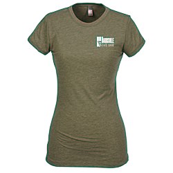 View a larger, more detailed picture of the Next Level Poly Cotton Tee - Ladies 