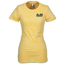 View a larger, more detailed picture of the Next Level Burnout Tee - Ladies 