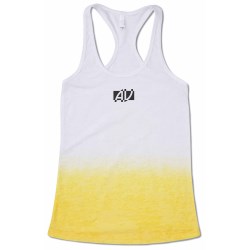 View a larger, more detailed picture of the Next Level Ombre Burnout Razor Tank - Ladies 