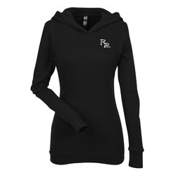 View a larger, more detailed picture of the Next Level Soft Thermal Hoodie - Ladies 
