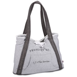 View a larger, more detailed picture of the Our Team Sweatshirt Sport Tote - Closeout