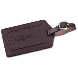View a larger, more detailed picture of the Terra Leather Luggage Tag - Closeout