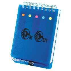 View a larger, more detailed picture of the Memo Flag Spiral Jotter
