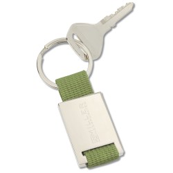View a larger, more detailed picture of the Colorplay Nylon Key Ring - Closeout