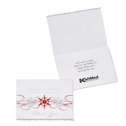 View a larger, more detailed picture of the Holiday Thank You Greeting Card