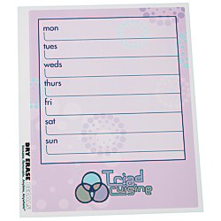View a larger, more detailed picture of the Removable Memo Board Sticker - Weekly - Burst
