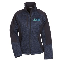 View a larger, more detailed picture of the Kitulo Sweater Hybrid Soft Shell Jacket - Ladies 