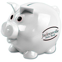 View a larger, more detailed picture of the Lil Piggy Bank - Opaque