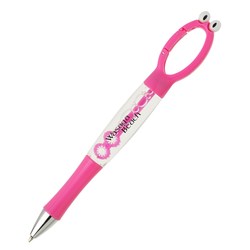 View a larger, more detailed picture of the Googly Eyes Bubble Pen - Closeout