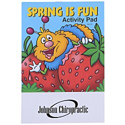 View a larger, more detailed picture of the Activity Pad - Spring Is Fun