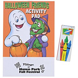 View a larger, more detailed picture of the Activity Pad Fun Pack - Halloween Friends