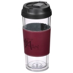 View a larger, more detailed picture of the Mega Tumbler Mate with Wrap - 16 oz - Closeout