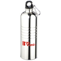 View a larger, more detailed picture of the Marino Mirror Finish Stainless Bottle - 26 oz - Closeout