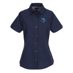 View a larger, more detailed picture of the Sanchi Short Sleeve Dress Shirt - Ladies 