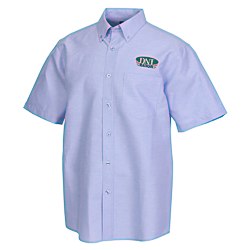 View a larger, more detailed picture of the Tulare EZ-Care SS Oxford Shirt - Men s