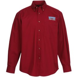 View a larger, more detailed picture of the Capulin EZ-Care Fine Line Twill Shirt - Men s